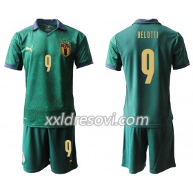 Italija Andrea Belotti 9 Treći Dječji Komplet Dresovi za Nogomet Euro 2020 (+ kratke hlače)